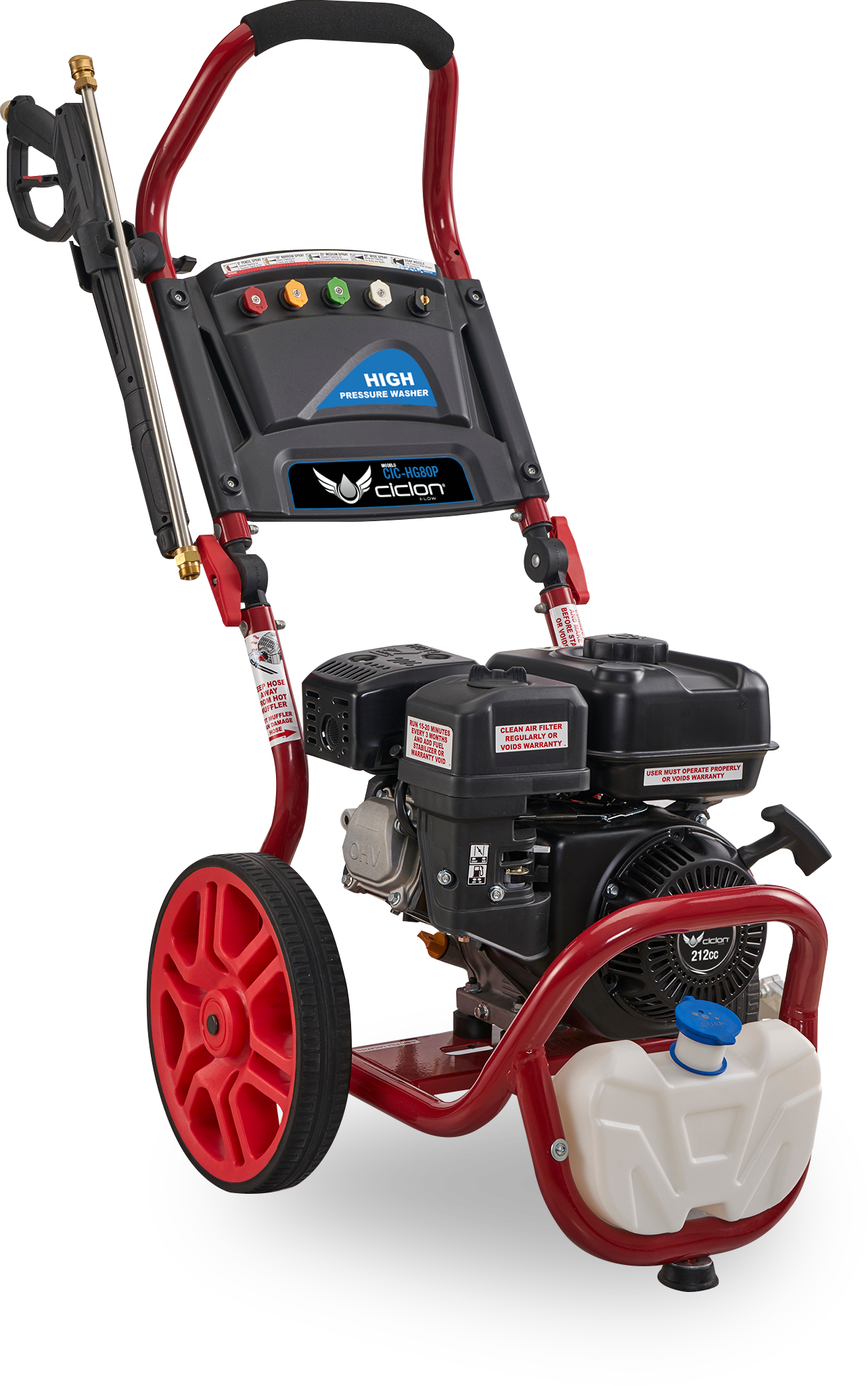 HIDROLAVADORA A GASOLINA 7.5 HP