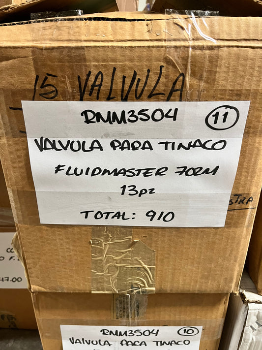 LOTE VALVULA PARA TINACO FLUIDMASTER 702M