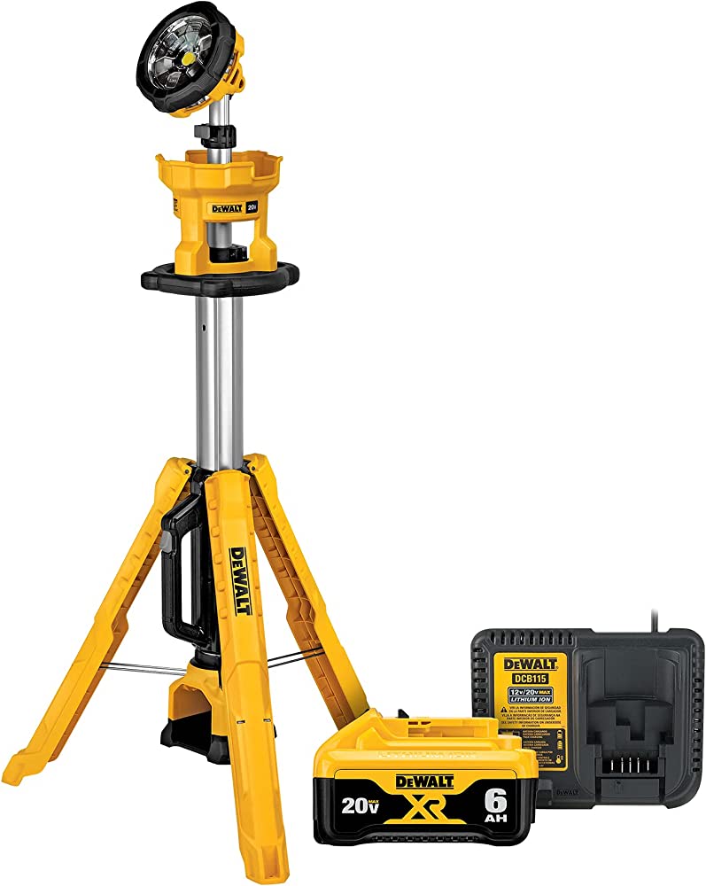 JUEGO DE LUZ CON TRÍPOIDE DEWALT DCL079R1