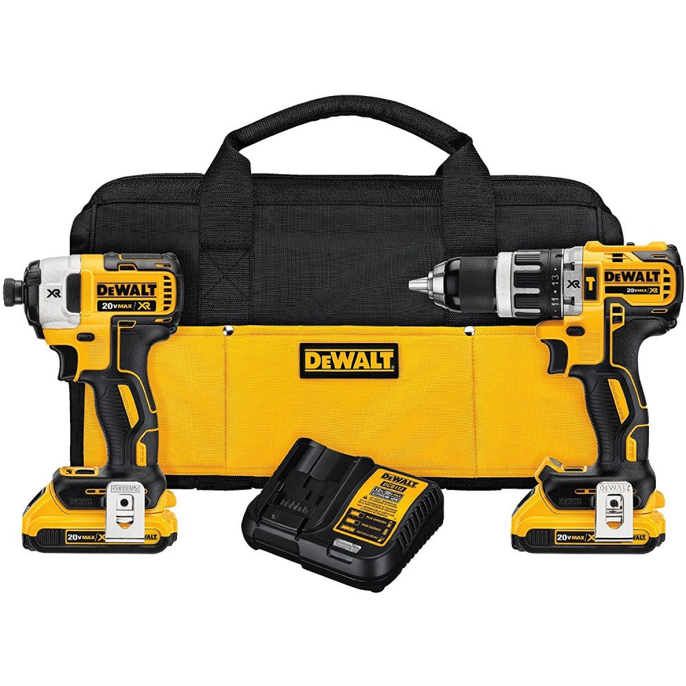 COMBO DE TALADRO Y LLAVE DE IMPACTO DEWALT DCK287D2